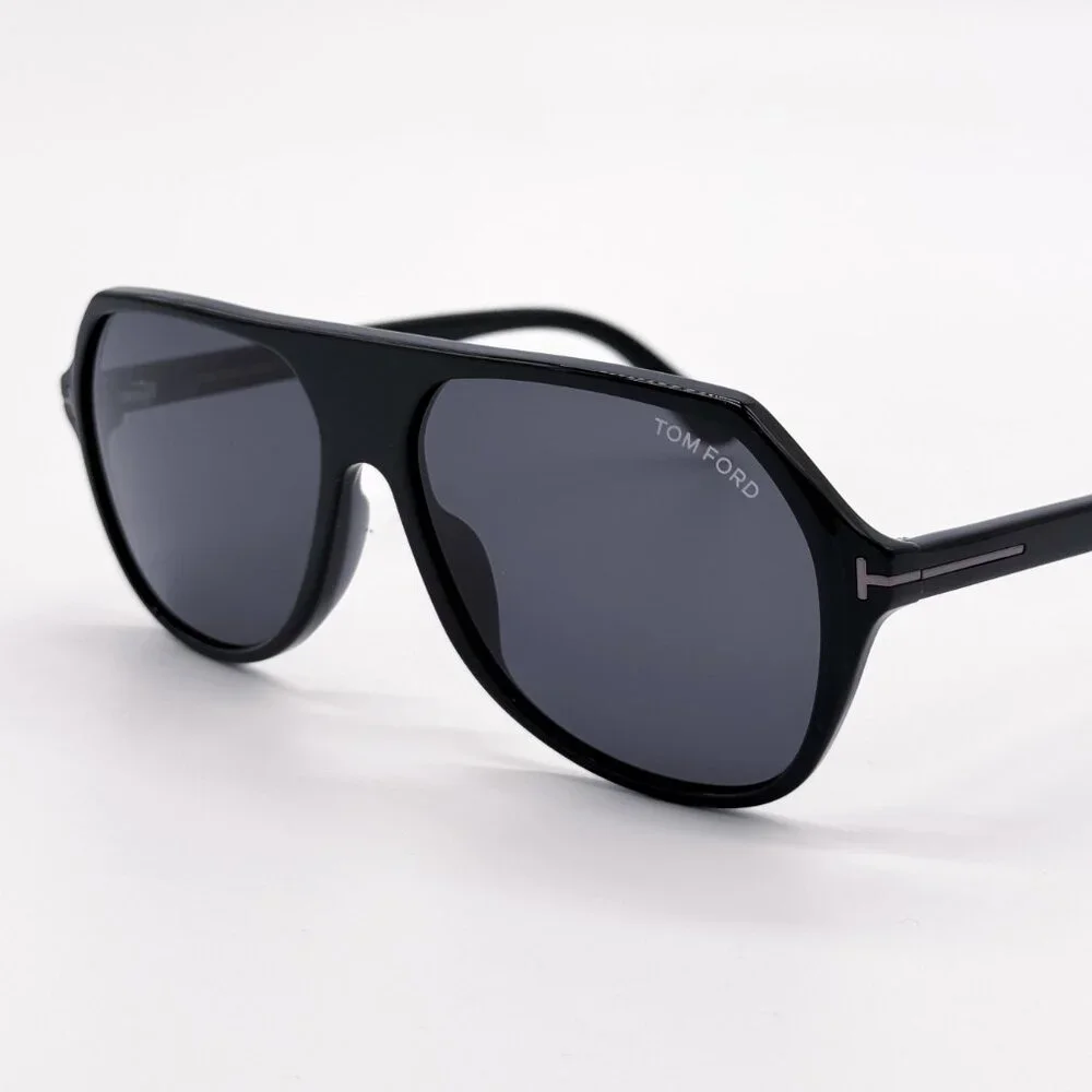 NEW TOM FORD HAYES TF934-N 01A MEN SUNGLASSES FT0934-N/S BLACK